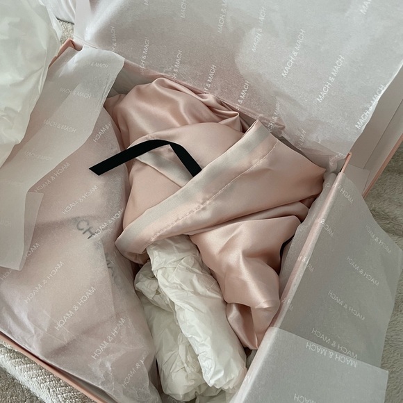 Mach and Mach crystal pink block chunky heel strappy shoe size 39.5 - Picture 9 of 13